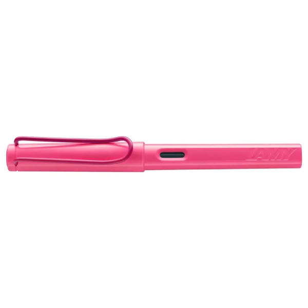 Писалка Lamy Safari - Neon Pink, F перо
