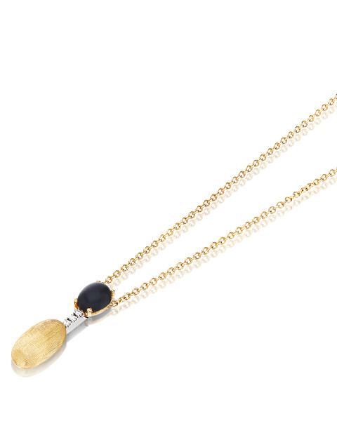 Nanis Dancing Mystery Black Onyx колие оникс, диаманти CS13-597