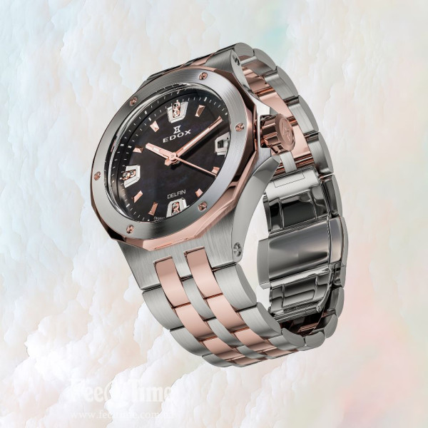 Edox Delfin The Original Date 53100-357RM-NANRND