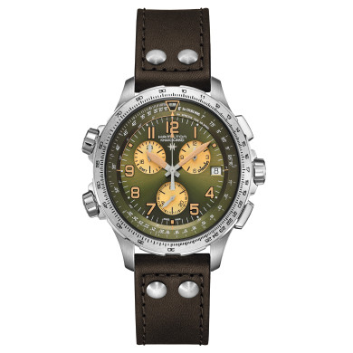 ЧАСОВНИК HAMILTON KHAKI AVIATION X-WIND GMT 46MM H77.932.560