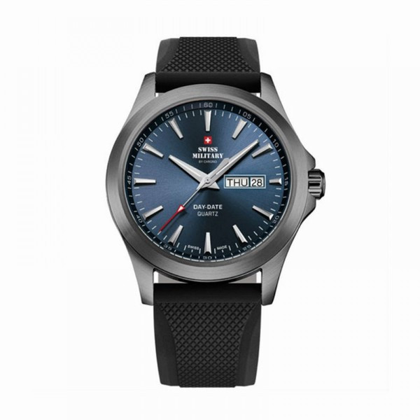 Swiss Military By Chrono SMP36040.18 мъжки часовник със син циферблат – classicwatches.bg