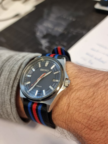 SEIKO SPORT RACING 40MM MEN'S WATCH SUR509P1