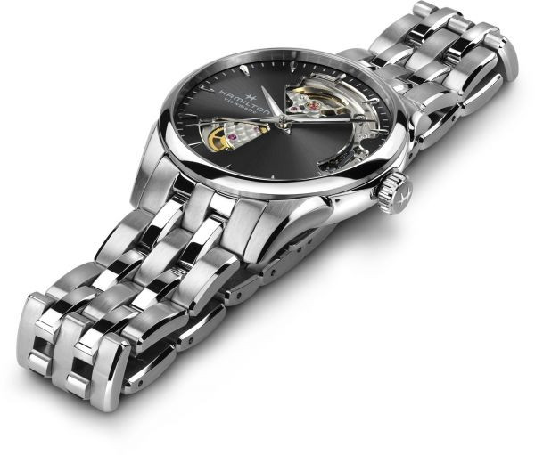 HAMILTON JAZZMASTER OPEN HEART 36MM LADY H32.215.130