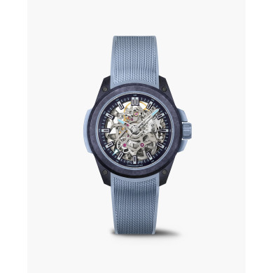 Часовник NORQAIN Wild ONE Skeleton 39mm Purple Ice Blue N3001.07Q05.P01