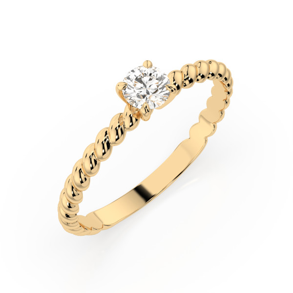 Cara пръстен с диамант 0.30 ct GIA сертификат K101-10032Y