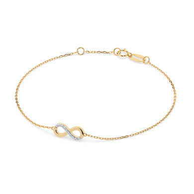 CARA DIAMANTI Златна гривна с диаманти K105-10009Y