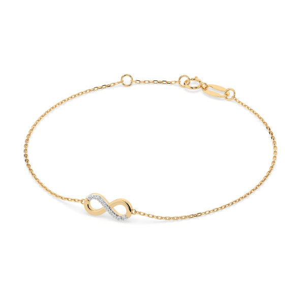 CARA DIAMANTI Златна гривна с диаманти K105-10009Y