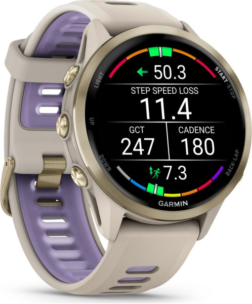 СМАРТ ЧАСОВНИК GARMIN FORERUNNER 970 SOFT GOLD TITANIUM 47 ММ  010-02969-12