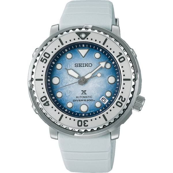 SEIKO PROSPEX ANTARCTICA TUNA  SAVE THE OCEAN 43MM MEN'S WATCH SE-SRPG59K1