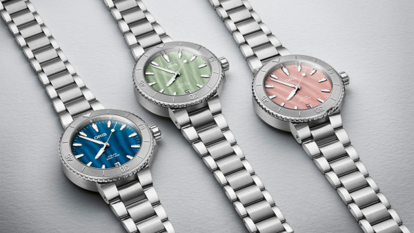 ORIS AQUIS DATE 36.5MM LADIES WATCH 01 733 7770 4158-07 8 18 05P