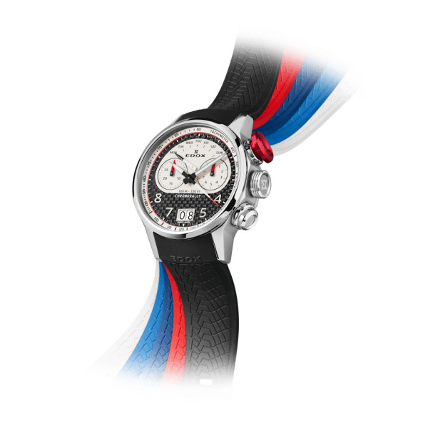 Edox Chronorally Chronograph 45 Limited Edition с титанов корпус