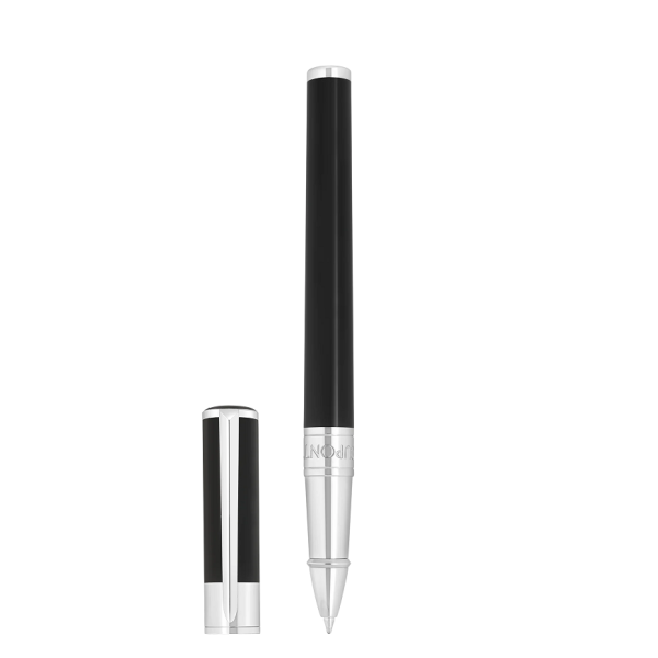 Ролер S.T.Dupont Initial Black and Chrome 272200