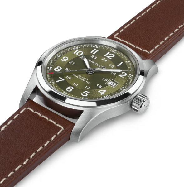 Мъжки автоматичен часовник Hamilton с 80 часа резерв на мощност