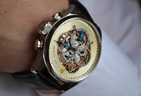 ALEXANDER SHOROKHOFF CHRONO REGULATOR MANUAL 43.5MM MEN'S WATCH LIMITED EDITION 68PIECES AS.CR02-2