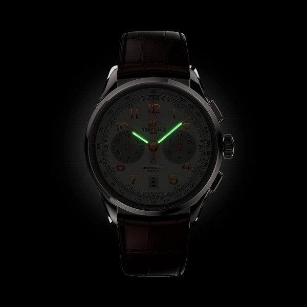 Breitling Premier B01 Chronograph AB0145211G1P2 водоустойчив 100 м  classicwatches.bg