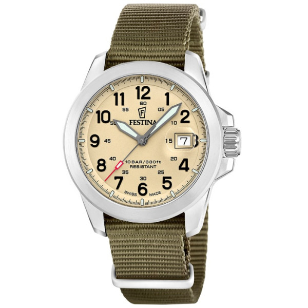 Festina F20081/1 мъжки швейцарски часовник Field – classicwatches.bg