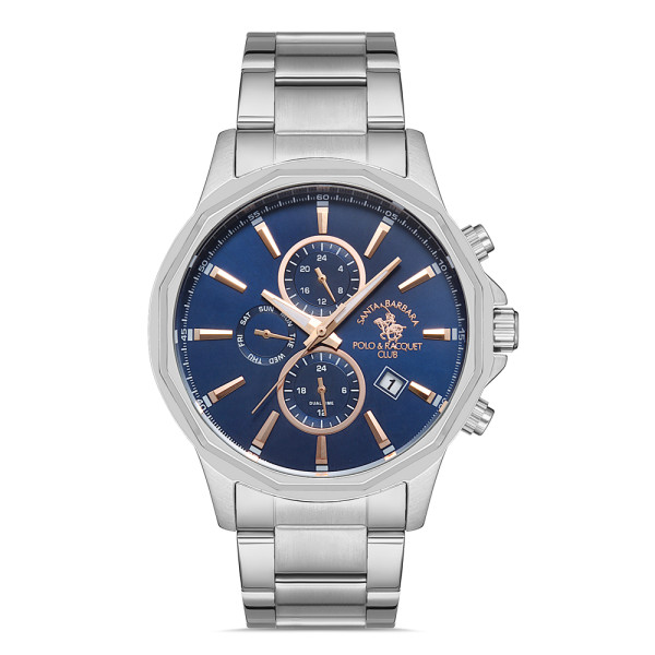 SANTA BARBARA POLO & RACQUET CLUB LEGEND 45MM MEN'S WATCH SB.1.10364-1