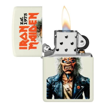 Zippo Iron Maiden запалка, Glowing Eddie Design