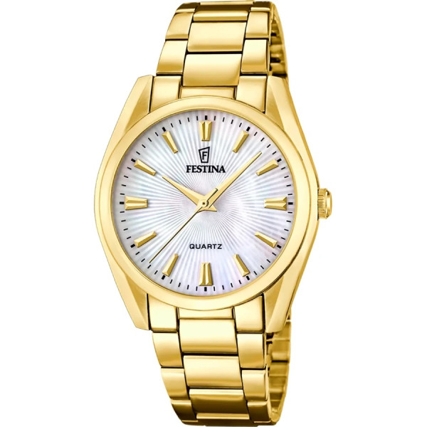 часовник festina boyfriend f20640 a дамски златист classicwatches.bg
