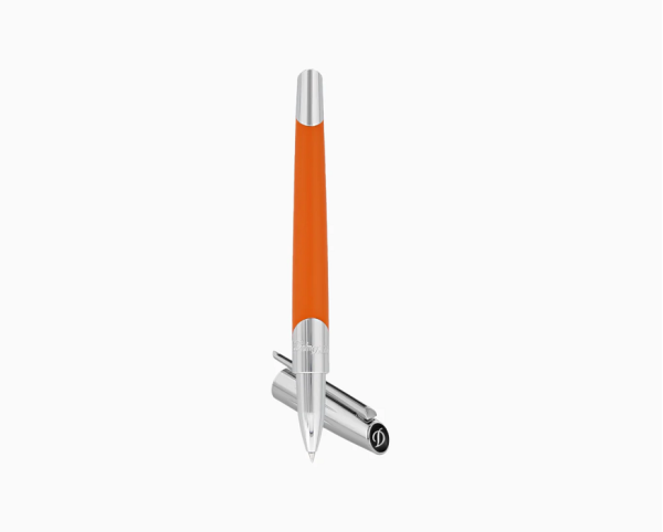  РОЛЕР S.T.DUPONT DEFI MILLENIUM SILVER AND MATT ORANGE 402737