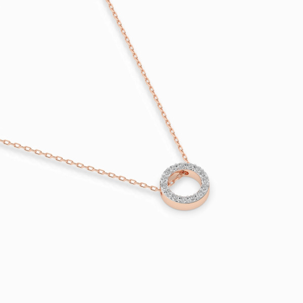 Cara колие с диаманти 0.09 ct – ЗЛАТНО БИЖУ 14К K104-10028R/14K