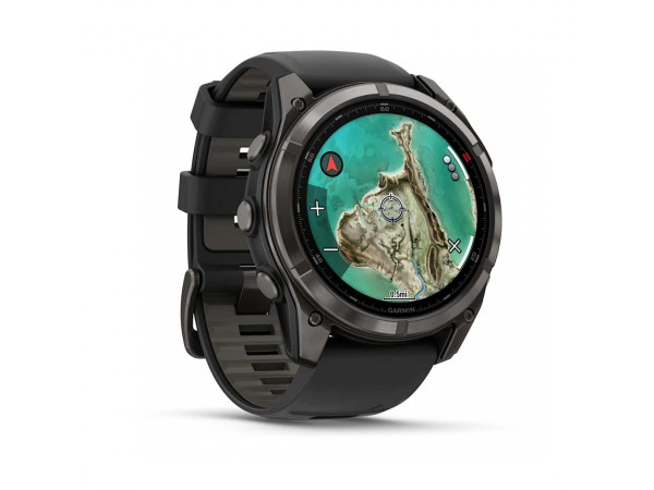 GARMIN FENIX 8 PRO 51MM MICROLED SAPPHIRE CARBON GRAY DLC TITANIUM С BLACK/PEBBLE  010-03380-01