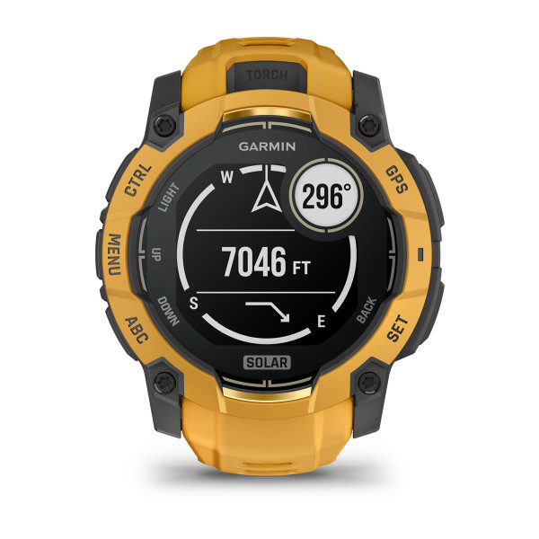 Garmin Instinct 3 Solar Sunburst със Sunburst/Grey каишка 010-02935-02