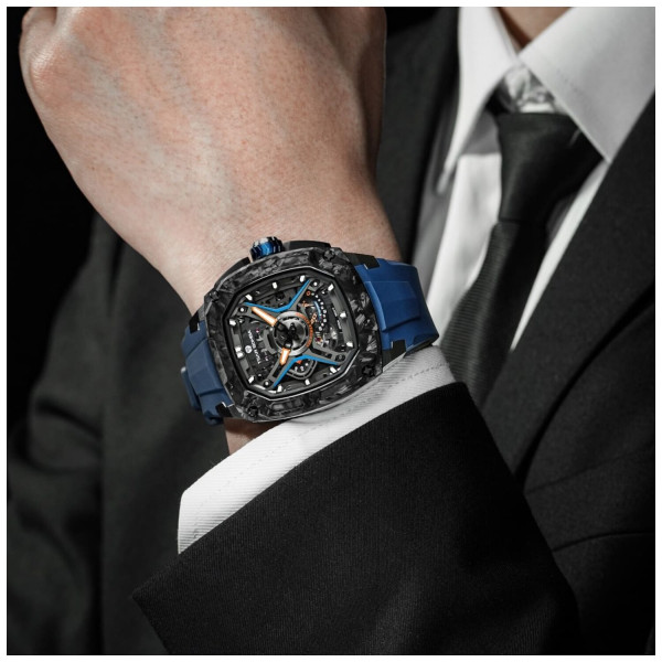 TSAR BOMBA Dark Matter 5 Automatic Blue TB8605-02