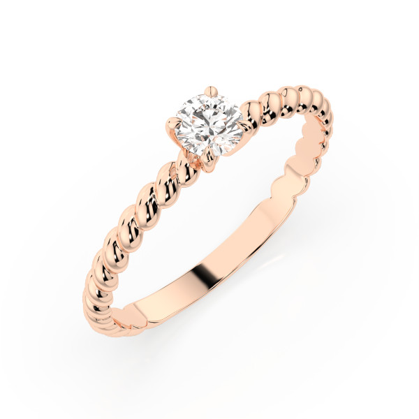Cara пръстен с диамант 0.30 ct GIA сертификат K101-10032R