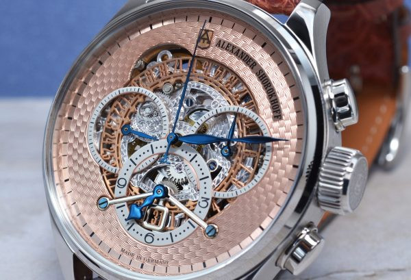 ALEXANDER SHOROKHOFF CHRONO REGULATOR 43.5MM LIMITED EDITION 68PIECES  AS.CR02-3