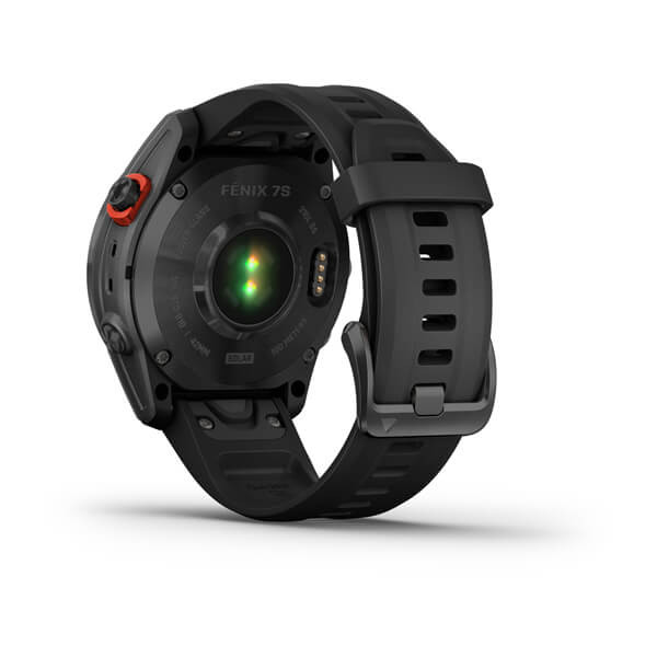 Garmin Fenix 7S Solar Edition Slate Gray с Black силиконова каишка 010-02539-13