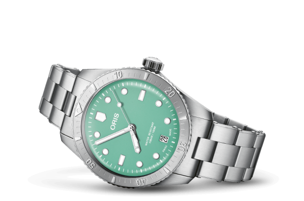 ORIS DIVERS SIXTY-FIVE AUTOMATIC 38MM WATCH 733 7771 4057-07 8 19 18d