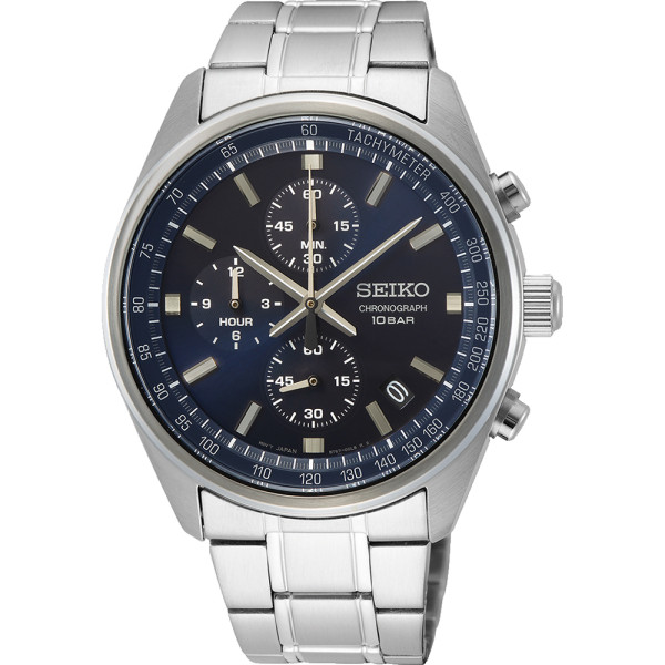 SEIKO SPORT CHRONOGRAPH QUARTZ 42MM MEN'S WATCH SSB377P1
