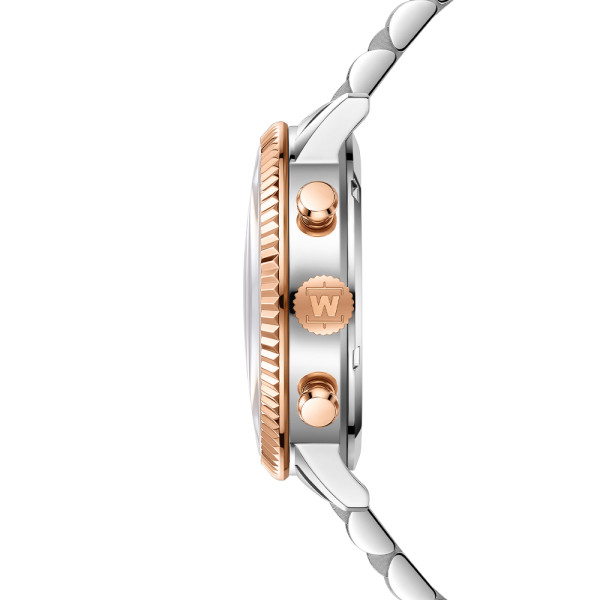 welder wwrc129 дамски часовник розово злато и стомана classicwatches.bg