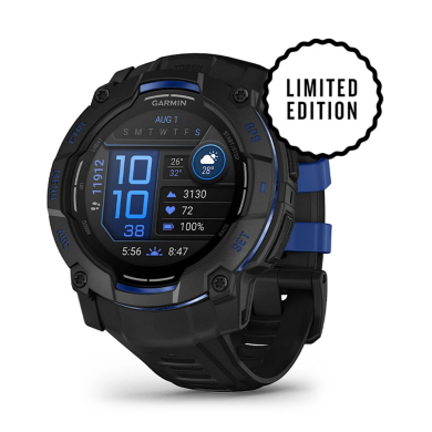 ЧАСОВНИК GARMIN INSTINCT CROSSOVER AMOLED BLACK С BLACK LIMITED EDITION 50MM 010-03020-03