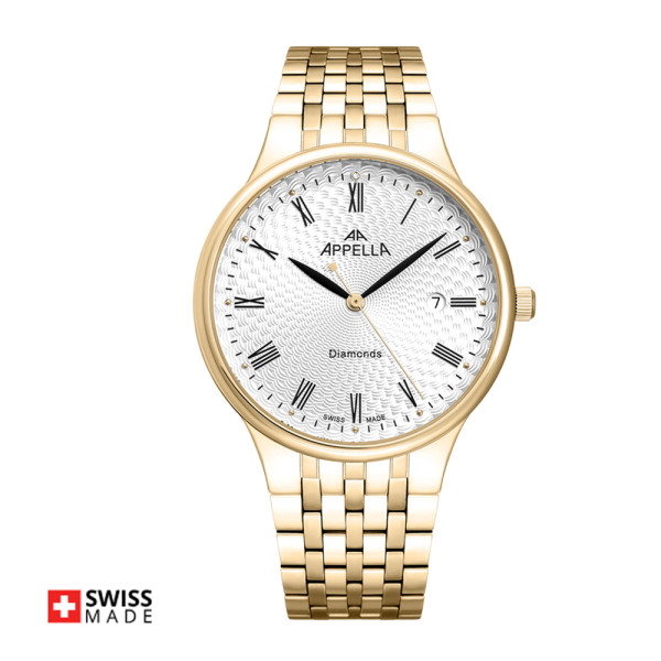 Appella L12002.1133DQ мъжки часовник с диамант ClassicWatches.bg