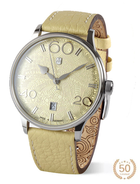 Часовник Alexander Shorokhoff Emotio Uno AS.EM01-2 със шампанско циферблат – classicwatches.bg