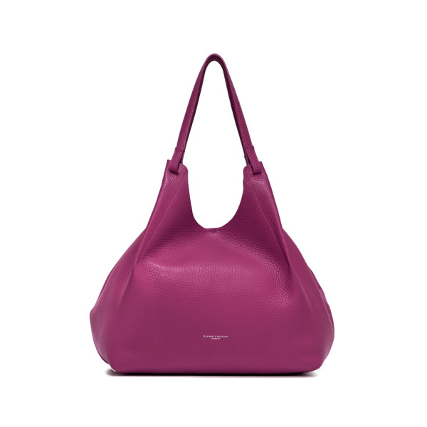 ДАМСКА ЧАНТА , ЕСТЕСТВЕНА КОЖА-РЪЧНА ИЗРАБОТКА GIANNI CHIARINI 9720/HOT PINK