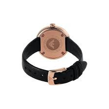 Дамски часовник Emporio Armani Rosa с перлен циферблат и кожена каишка – оригинален от ClassicWatches.bg