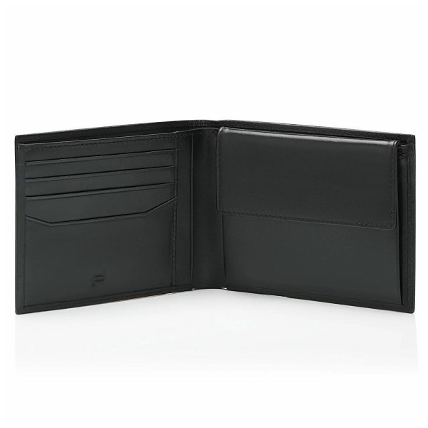 Портфейл Porsche Design, монетник, 4 отделения, черен OBE09902.001