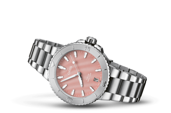 ORIS AQUIS DATE 36.5MM LADIES WATCH 01 733 7770 4158-07 8 18 05P