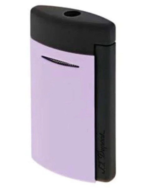ЗАПАЛКА S.T.DUPONT MINIJET MATT BLACK AND LILAC LIGHTER 10865