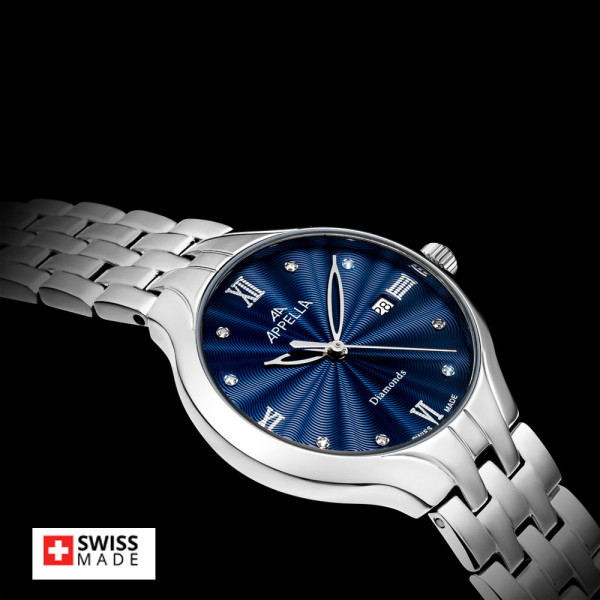 Appella L50000.5185DQ дамски часовник с диаманти ClassicWatches.bg
