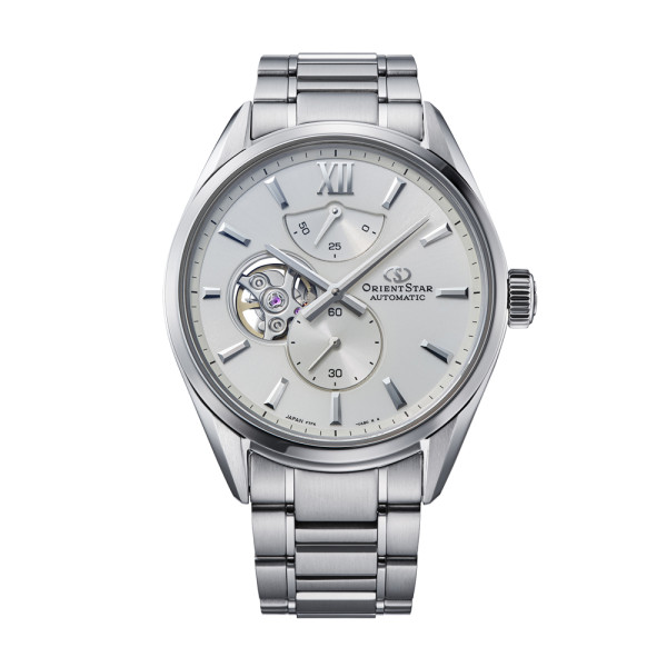 Orient Star RE-BY0011S мъжки автоматичен часовник със сребрист циферблат ClassicWatches.bg