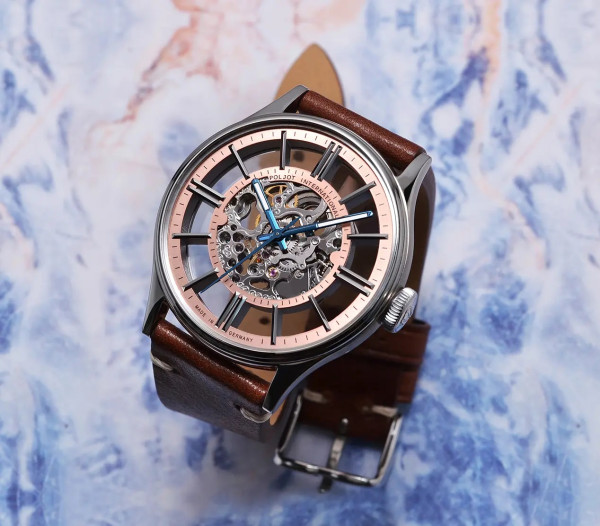 POLJOT INTERNATIONAL VINTAGE SKELETON  38.5MM 6114.1220103