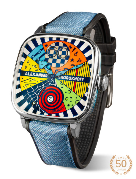 Alexander Shorokhoff Kandy Avantgarde Blue Limited Edition 50PCS AS.KD-AVG-B
