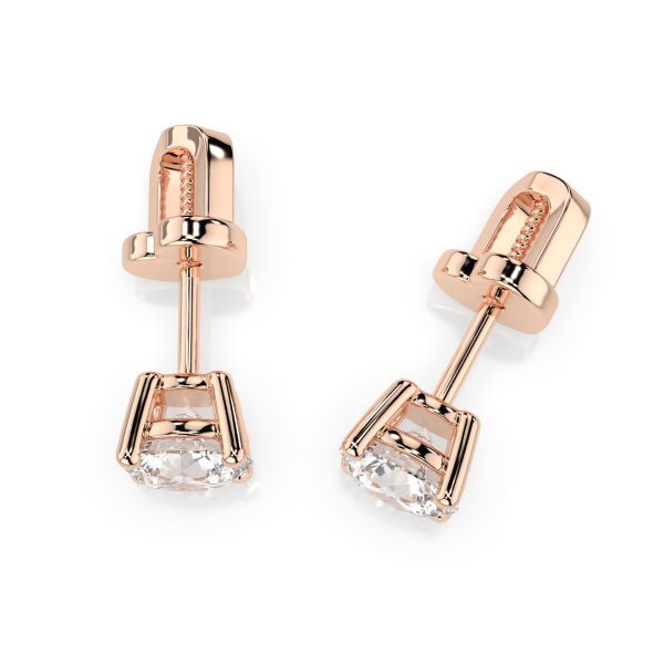 Cara обеци с диаманти 1.00 ct GIA сертификат K102-10012R