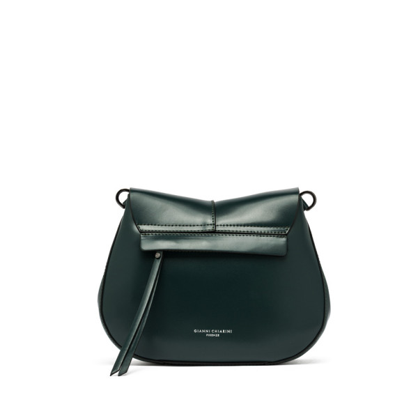 ДАМСКА ЧАНТА ЕСТЕСТВЕНА КОЖА- РЪЧНА ИЗРАБОТКА GIANNI CHARINI 6766/DEEP GREEN
