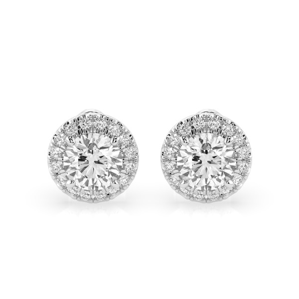 Cara обеци с диаманти 1.00+0.19 ct GIA сертификат K102-10095W