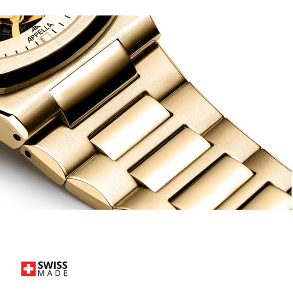 Appella L12006.1111AS швейцарски часовник Catena SA800 ClassicWatches.bg